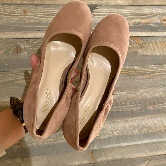 Nine West blush heels - Picture 5 of 7